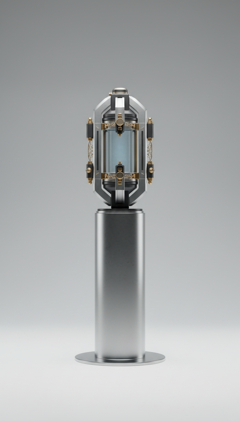 Precision Device with Steel Pedestal