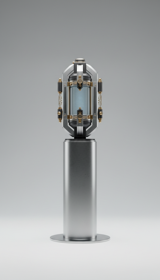 Precision Device with Steel Pedestal